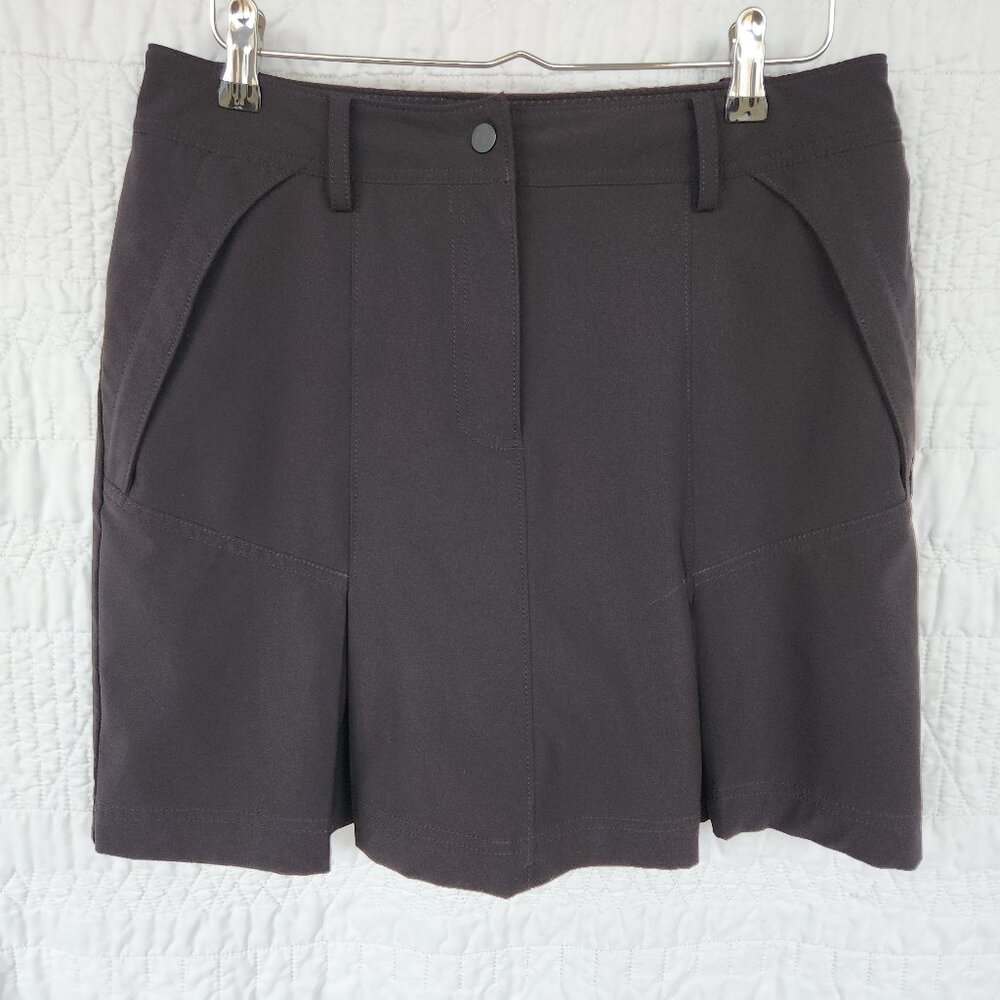 Annika Cutter & Buck Performance Golf And Pickle Ball Skort – Black Size 8